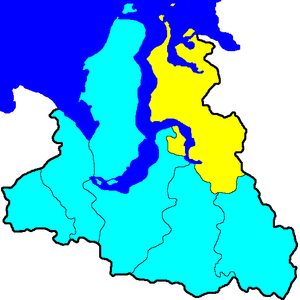Тазовский район на карте