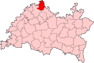 Балтасинский район на карте