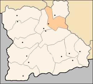 Община Белица, карта