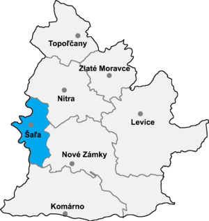 Район Шаля на карте