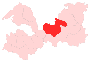Волховский район на карте