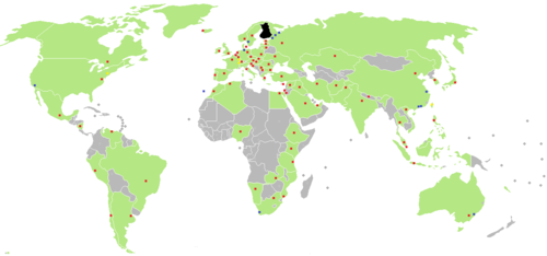 Map of diplomatic missions of Finland.png