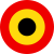 Roundel of the Belgian Air Force.svg