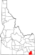 Map of Idaho highlighting Franklin County.svg