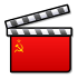 Soviet film clapperboard.svg
