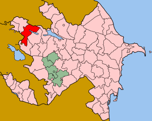 Таузский район на карте